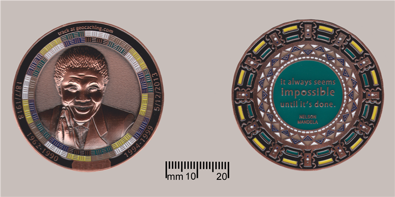 2015 Mandela 3 Coin