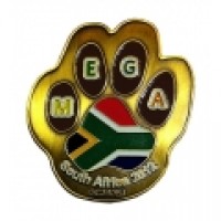 Mega 2012 Geocoin - Antique Gold
