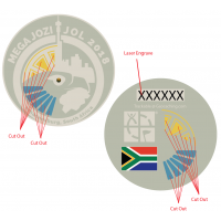 Mega 2018 Geocoin - Silver